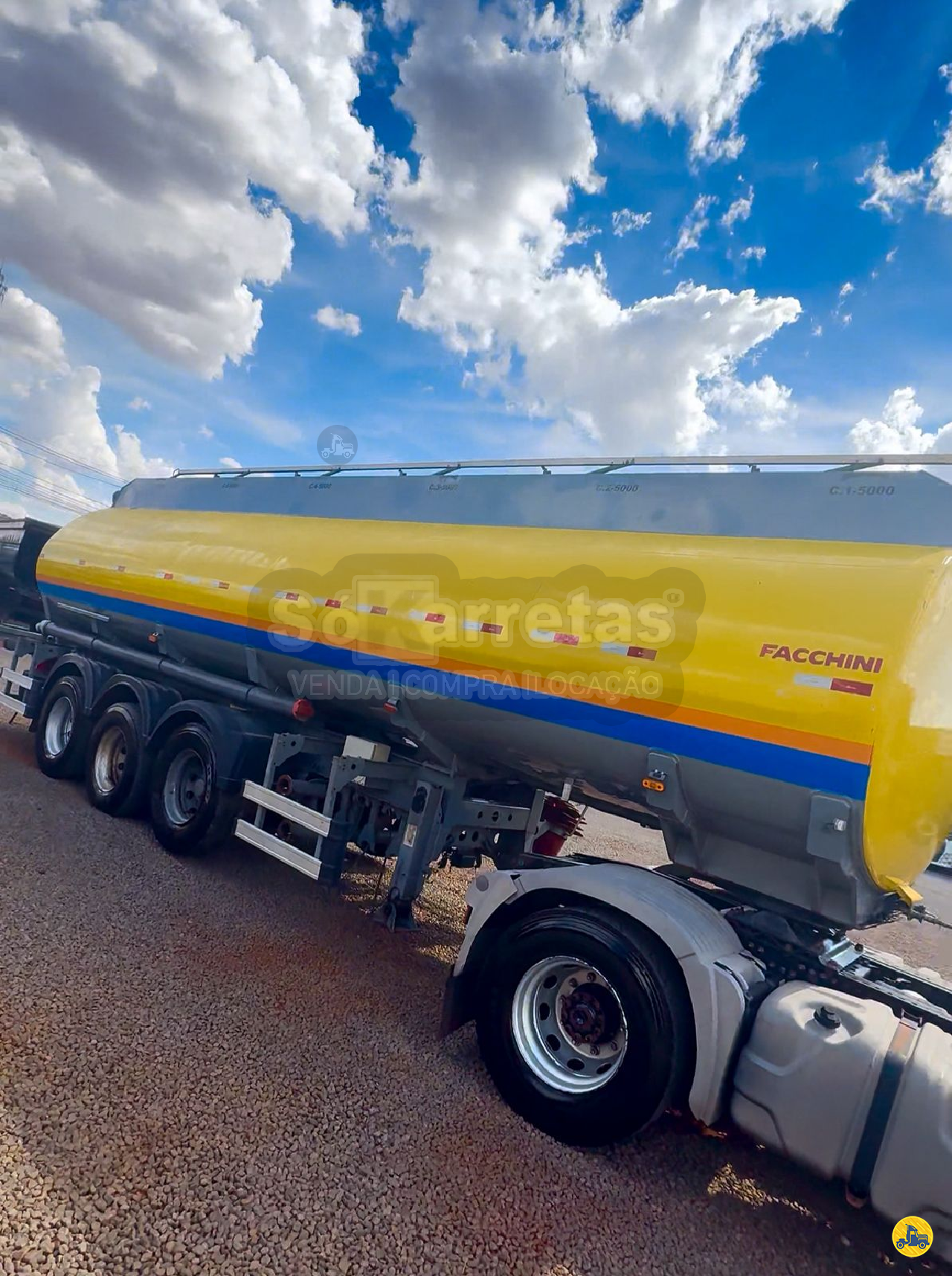 CARRETA SEMI-REBOQUE TANQUE AÇO SóKarretas PAULINIA SÃO PAULO SP